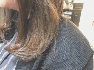 ミディアム カラー BRICK所属・［BRICK］Yui ナチュラル系の極みのヘアスタイル