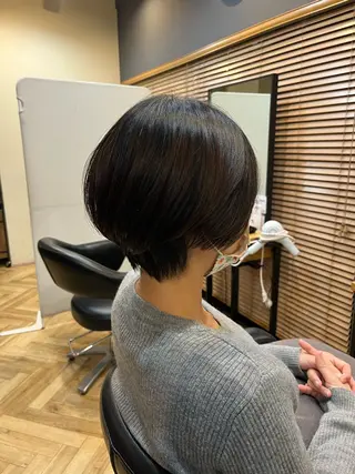 ショート ヘアアレンジ アルター鎌取店所属・aL-ter真宙 ✂️カットモデル募集のヘアスタイル