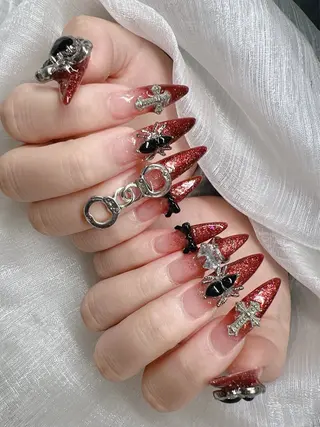 ネイル Lee Nails チップ長さだし専門店のネイルデザイン