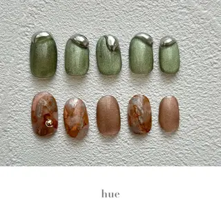 ネイル hue nailのネイルデザイン