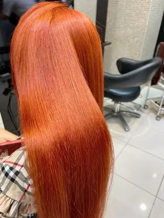 ロング カラー パーマ ヘアアレンジ メンズ キッズ Lauburu渋谷 officialのヘアスタイル