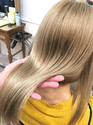 セミロング パーマ美容師 /小泉賢徒のヘアスタイル