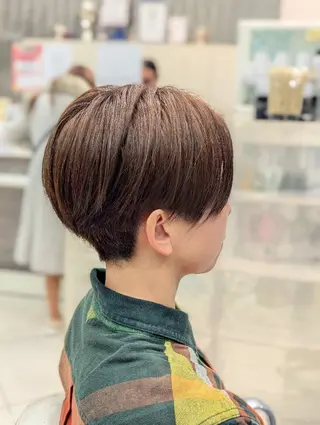 ショート カラー 髪質改善 カミムラのヘアスタイル