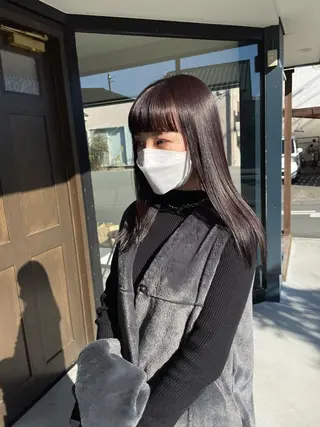 セミロング .M所属・松浦 翼のヘアスタイル