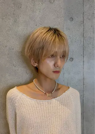 メンズ 垢抜けカラー kira🌛のヘアスタイル