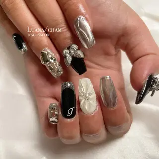 ロング ネイル nail salon neigeのネイルデザイン