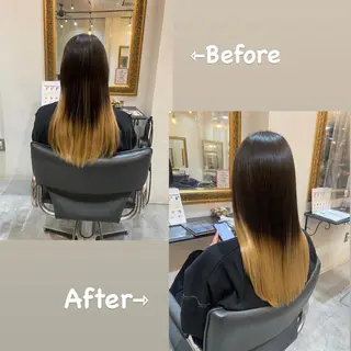 ロング 🫧透明感カラー 🫧 ジルバ清水南海のヘアスタイル