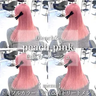 ロング カラー ヘアアレンジ レイヤー/艶ベージュ /🎀Saki🎀のヘアスタイル