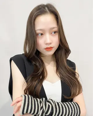 ロング カラー kohana 🎀韓国ヘア🎀🤍のヘアスタイル