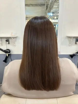 セミロング 🩵透明感/高発色 /難波/北原佑記🌸のヘアスタイル