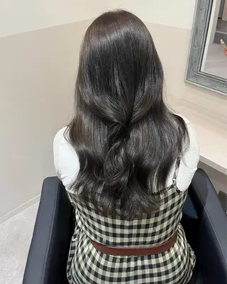 ロング カラー Nerine 北千住所属・堤　葵生/韓国ヘア/ 透明感カラーのヘアスタイル