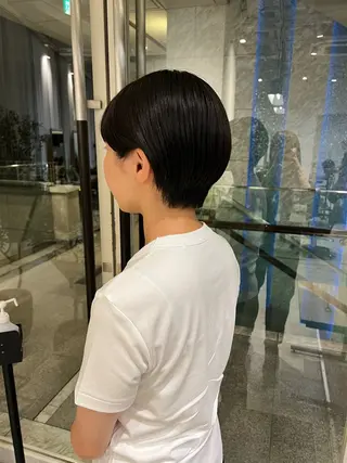 ショート SHEA.所属・表参道SHEA Am i／レイヤーカットのヘアスタイル