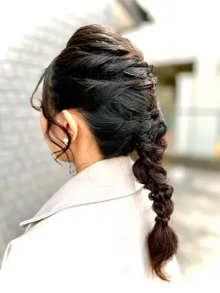 ロング ヘアアレンジ 橋口 由佳子のマツエク・マツパデザイン