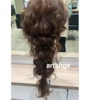 ロング ヘアアレンジ kitagawa mayuのヘアスタイル