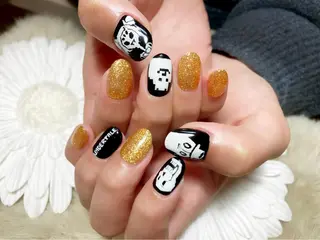 ネイル Yakko pas á pasのネイルデザイン