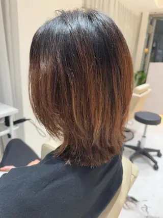 ミディアム SUZUNE 🐣のヘアスタイル