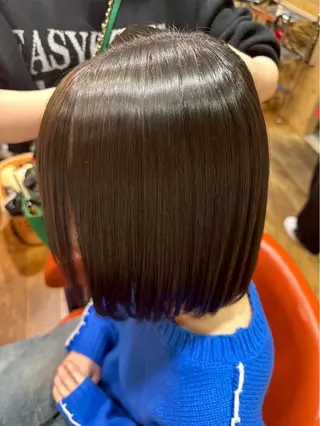 パーマ 壁 菜乃葉のヘアスタイル