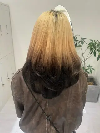 カラー niina /艶髪指名NO.1のヘアスタイル