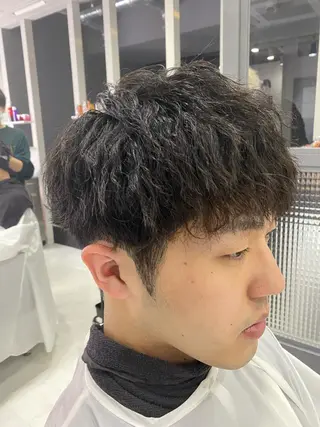 パーマ メンズ 🟣メンズパーマ 川端 永遠🟣のヘアスタイル