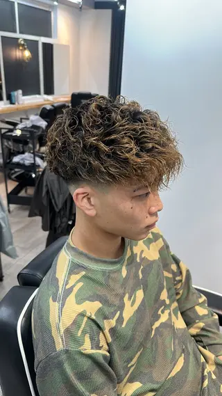 パーマ メンズ 池田隼也 メンズ/パーマのヘアスタイル