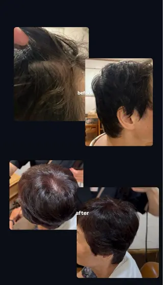 ショート カラー きじま みみのヘアスタイル