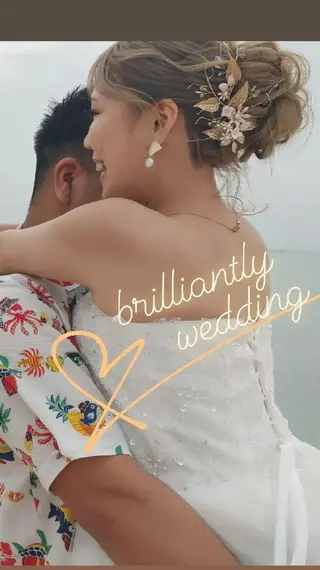 セミロング ヘアアレンジ brilliantly.MANIA所属・Nagao Ayumiのマツエク・マツパデザイン