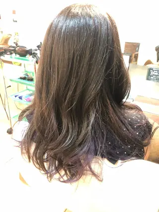 ロング カラー 💙あかみね 💙(mine)のヘアスタイル