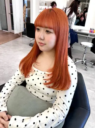 ロング カラー ♡ParveMix 花房 菜乃♡のヘアスタイル