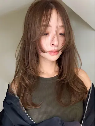 セミロング JILBLAN土浦所属・大塚 加奈恵のヘアスタイル