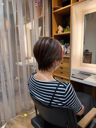 ショート afloatkobe所属・美髪/髪質改善 川口凌弥のヘアスタイル