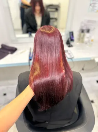 ロング *⋆꒰ঌまろやか暖色 まな🥣🪽のヘアスタイル