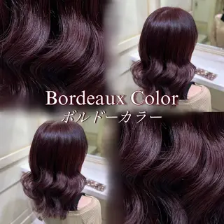 セミロング カラー 💖ダブルカラー/ ケアカラー/レナ💖のヘアスタイル