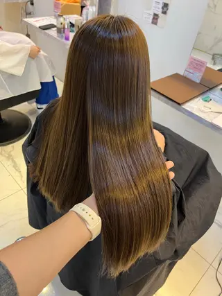 ロング カラー 透明感カラー/大阪 Rieのヘアスタイル