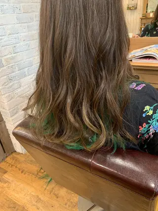 ミディアム カラー 【gemini店長】 メンズ特化中野稜平のヘアスタイル