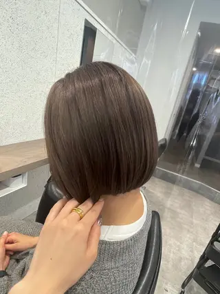 ショート カラー 透明感カラー/艶髪 ♥柏谷菜穂♥のヘアスタイル