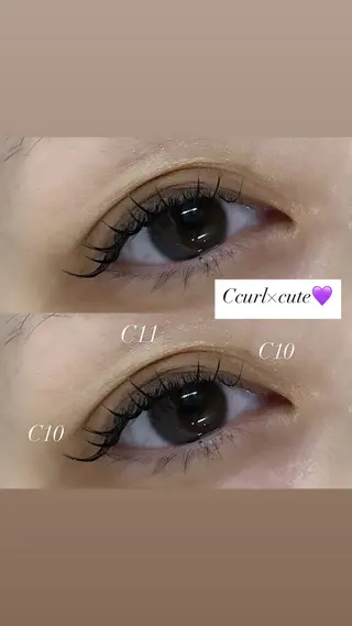 マツエク・マツパ アイブロウ パリジェンヌ まつげパーマ専門店 AI所属・🐰Sara🐰 hair/eye🖤のマツエク・マツパデザイン
