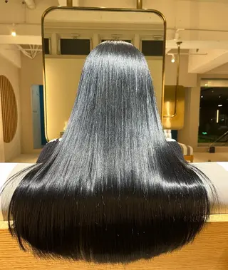 ロング カラー LANE所属・LANE FUのヘアスタイル