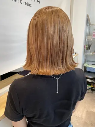 ショート カラー 山形 紗奈のヘアスタイル