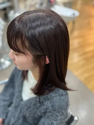ミディアム 鈴木 一翔のヘアスタイル