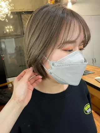 ショート カラー ヘアアレンジ Stir maison[ステアメゾン]所属・layer cut /MIKUのヘアスタイル