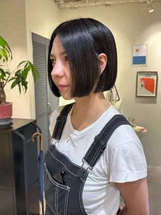 ショート roka  harajuku所属・HANAME カットモデル募集のヘアスタイル