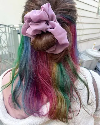 ロング カラー 原宿サロン代表 デザインカラー伊藤卓のヘアスタイル