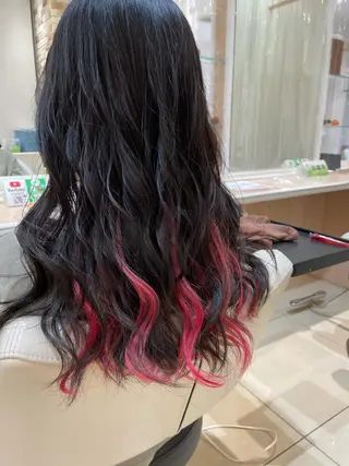 カラー IwAsh中山所属・✂︎中山ブリーチ・ パーマ✂︎露木智也のヘアスタイル