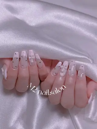 ネイル 長さだし専門店 M2 rikaのネイルデザイン