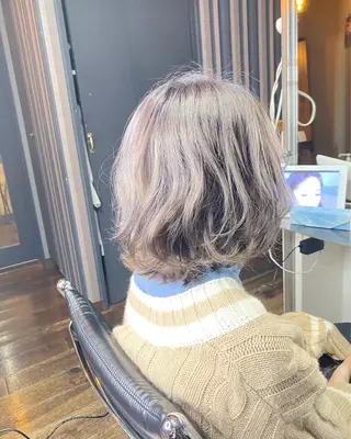 ミディアム ✨前田 優・2拠点✨ ✨恵比寿・札幌店✨のヘアスタイル