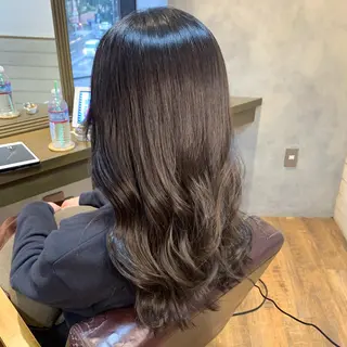 ロング カラー ✨️美髪矯正×似合わ せ艶カラー✨藤田透のヘアスタイル