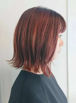 ミディアム カラー coii コイ【原宿/表参道】のヘアスタイル