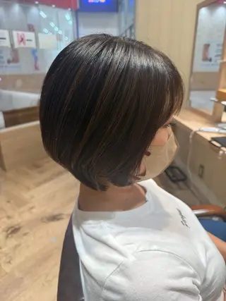 ショート カシータフロル所属・大橋 拓実のヘアスタイル