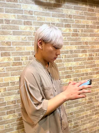 ショート カラー メンズ 🐼メンズ特化🐼 ✂️福田凌央✂️のヘアスタイル