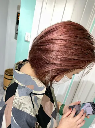 ショート Matina hair所属・原 千景のヘアスタイル